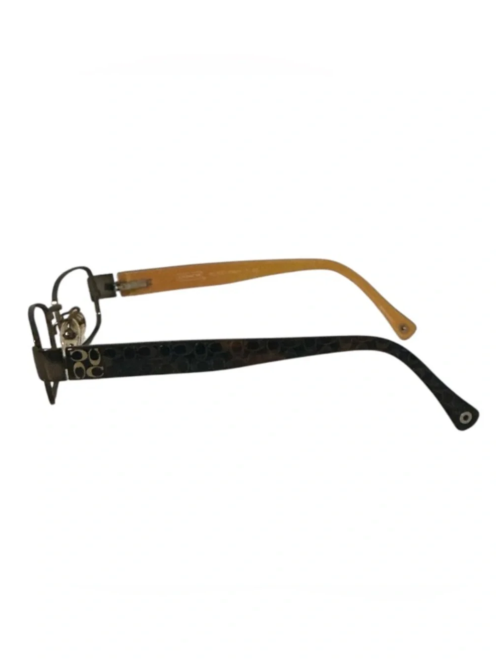Authentic Coach designer signature prescription eyeglasses frames
